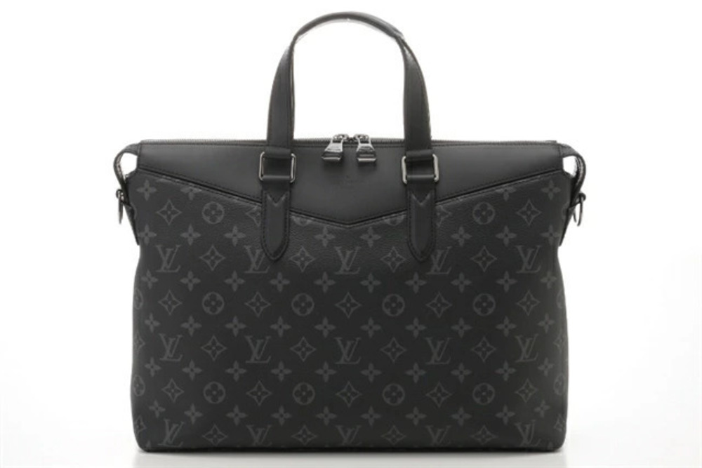 LOUIS VUITTON Bag Business Briefcase Explorer Monogram Eclipse Black
